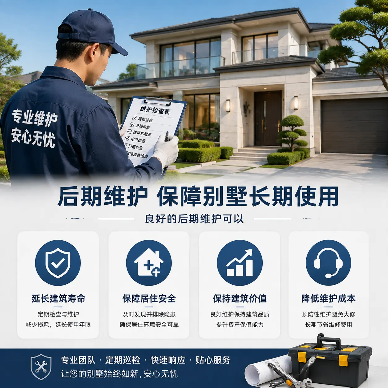 别墅建造公司推荐： 习水 施工质量的关键要素