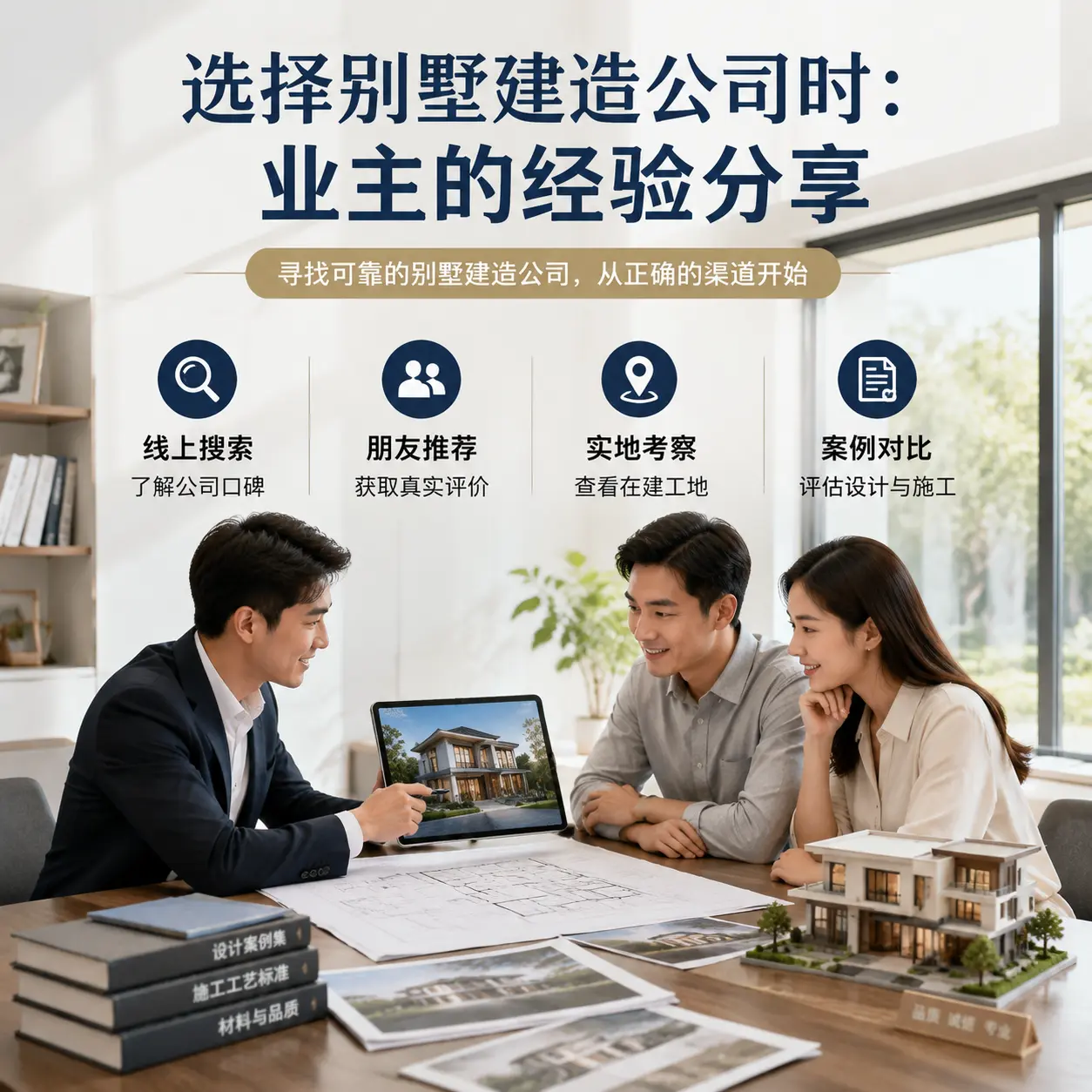 选择别墅建造公司时: 习水 业主的经验分享