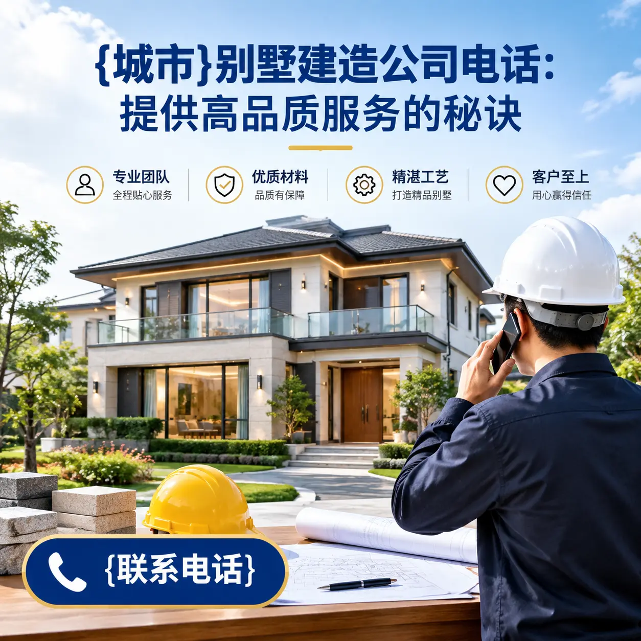 习水别墅建造公司电话：提供高品质服务的秘诀
