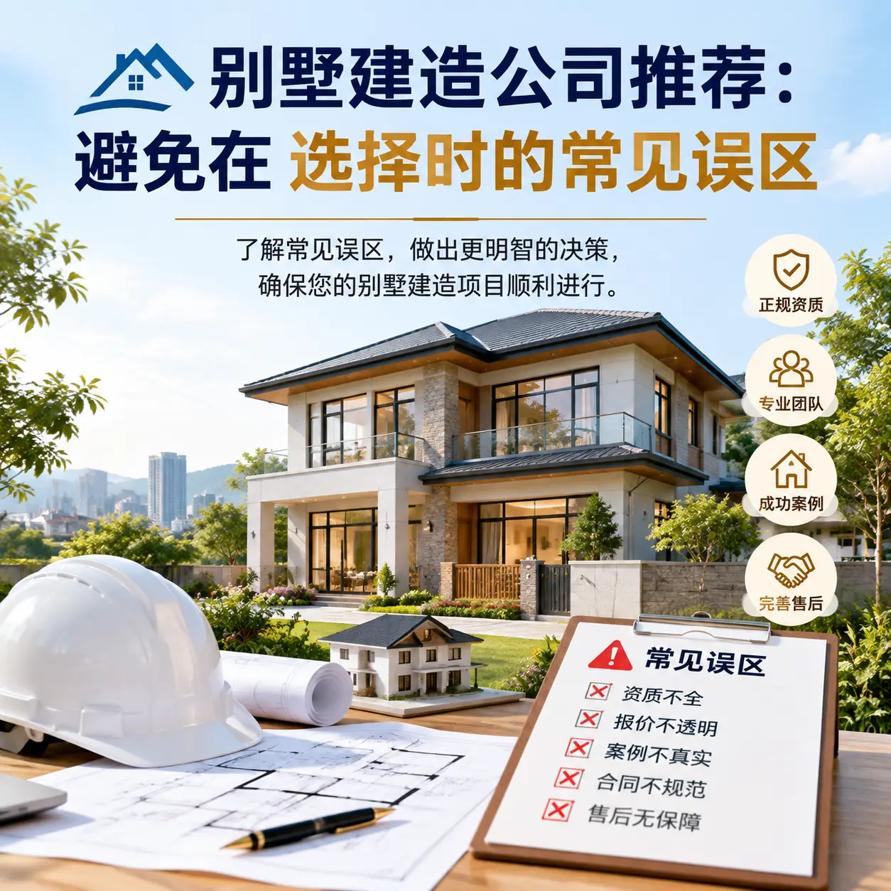 别墅建造公司推荐：避免在 习水 选择时的常见误区