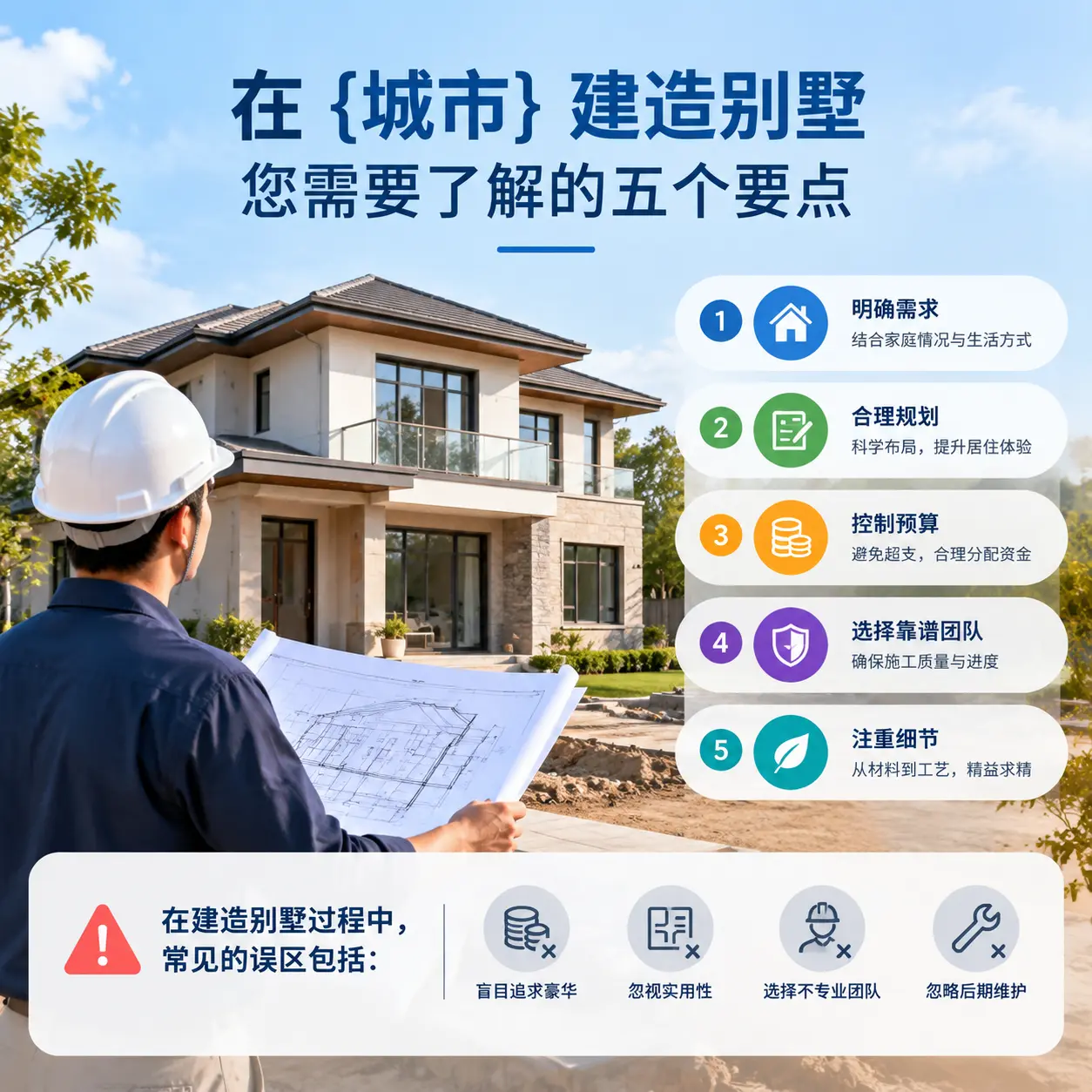 在 习水 建造别墅,您需要了解的五个要点