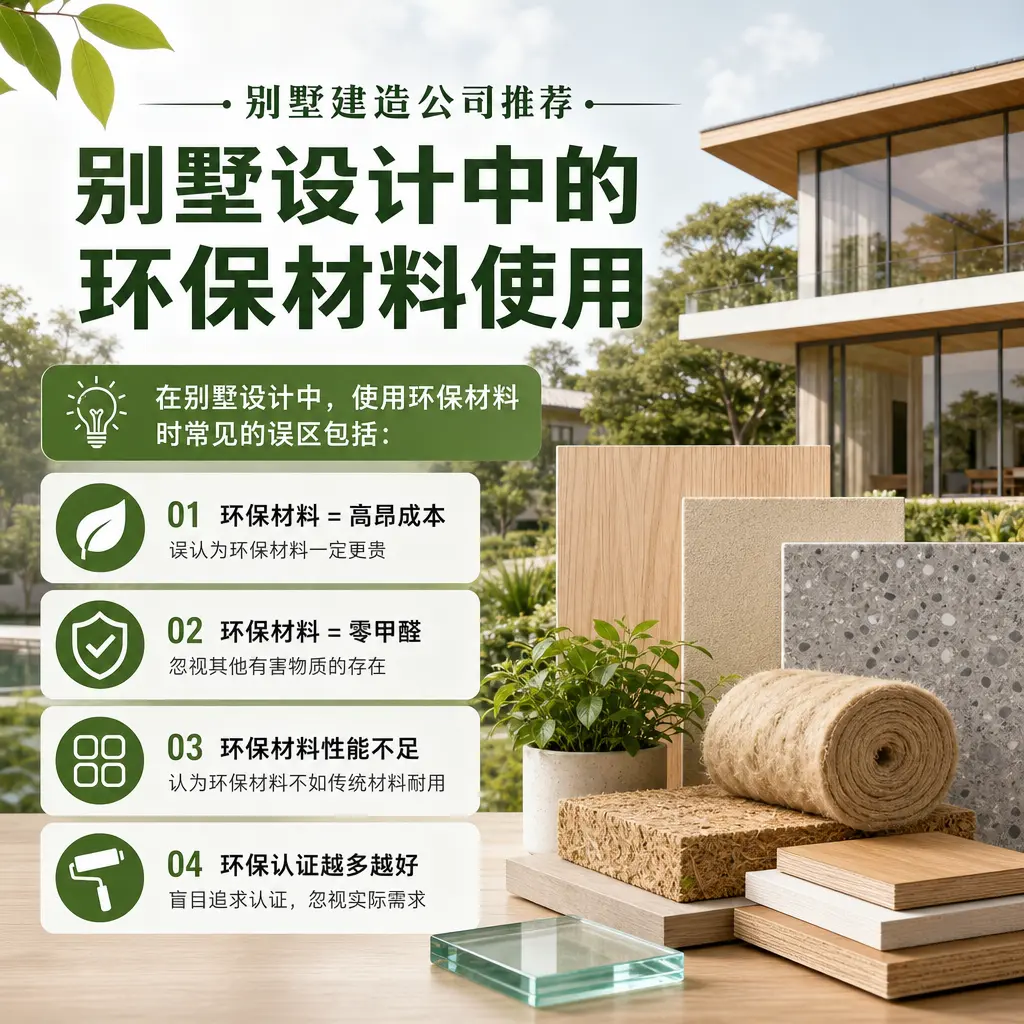 别墅建造公司推荐： 习水 别墅设计中的环保材料使用