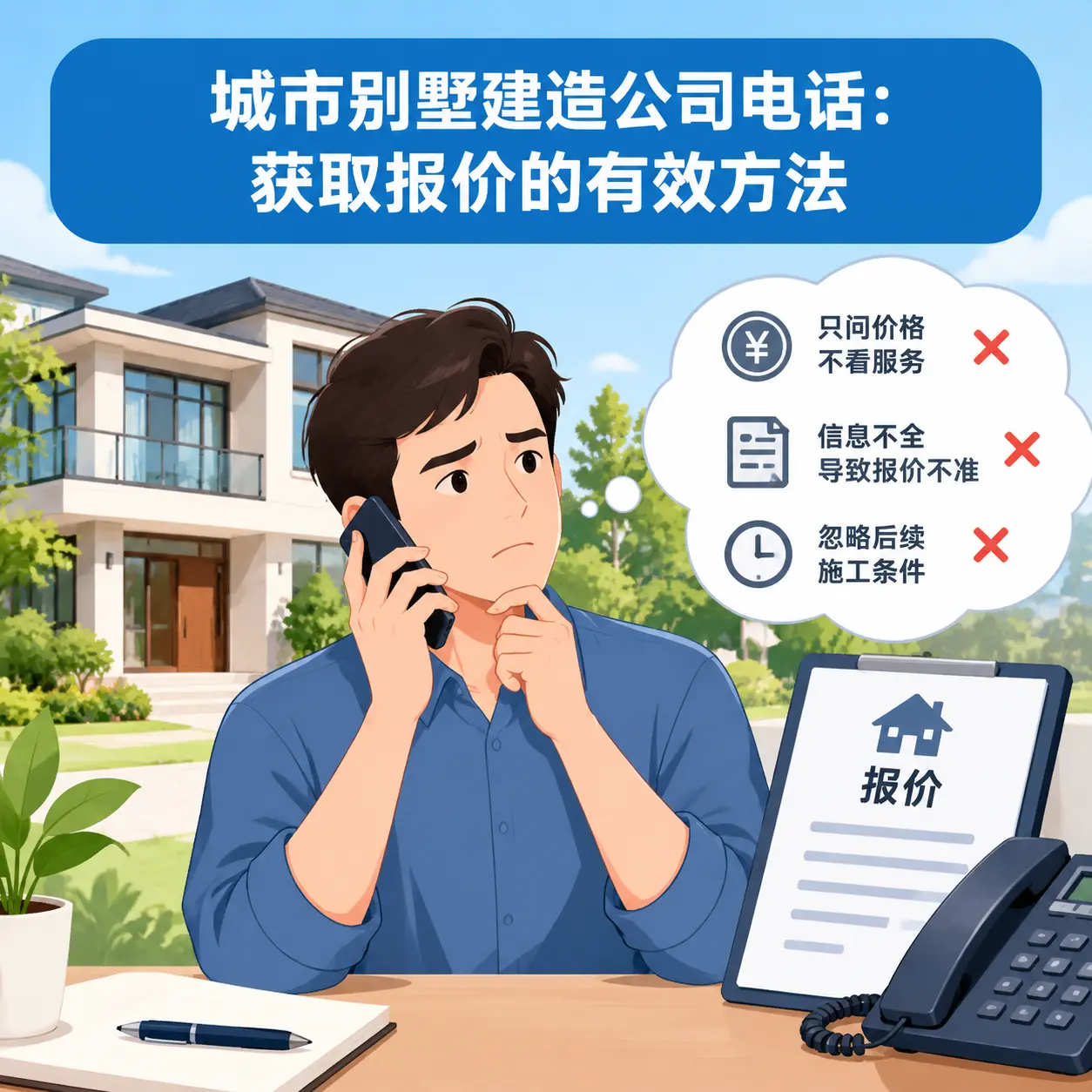 习水别墅建造公司电话：获取报价的有效方法